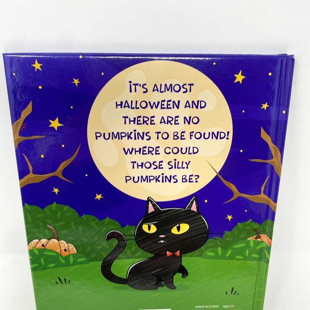 Bendon Seven Silly Pumpkins Color and Read Along Book Hardcover Storybook - Picture 4 of 7